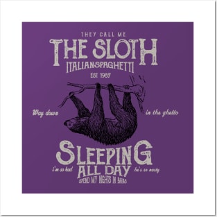 The Sloth Posters and Art